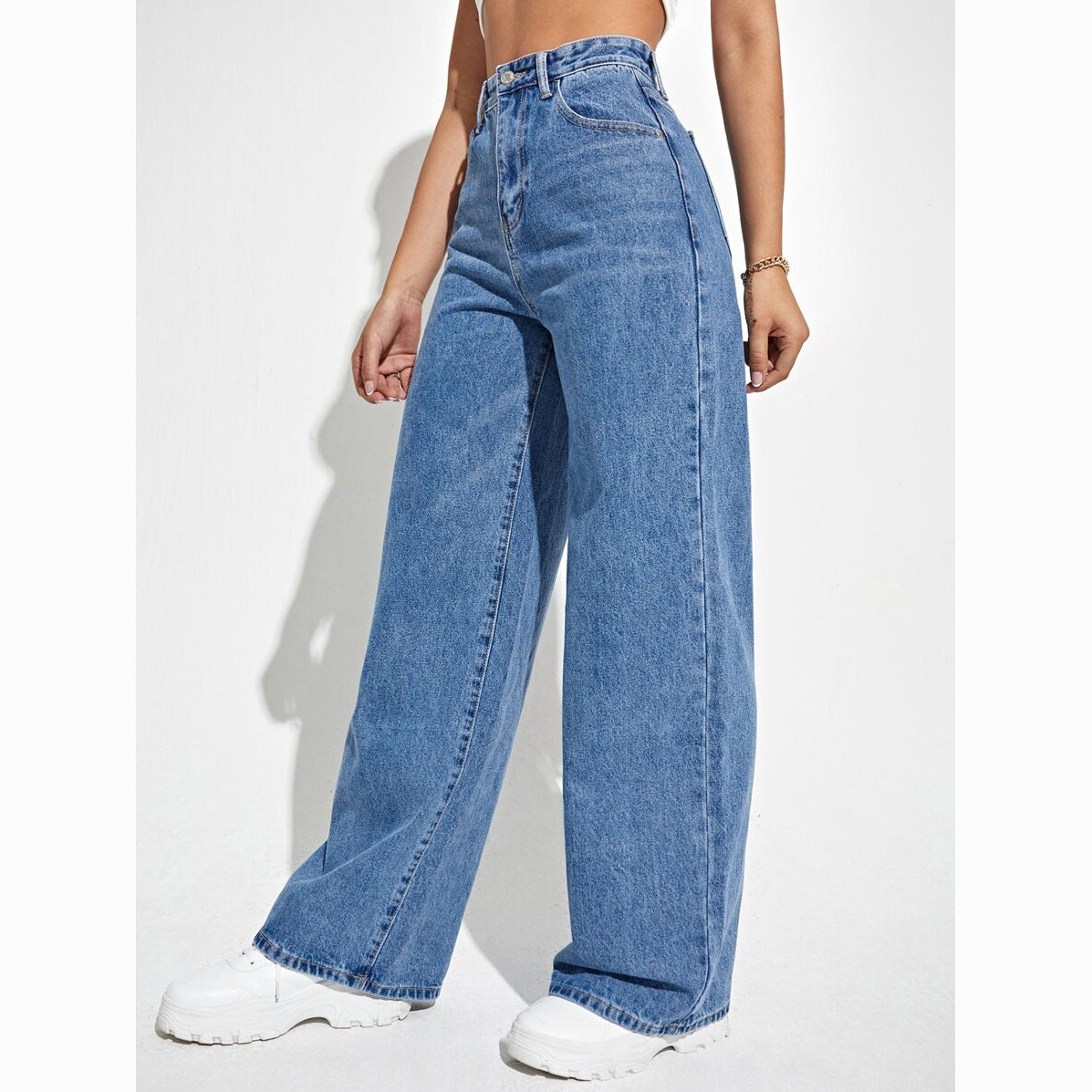 High Waist Straight Leg Jeans That Make Every Outfit Look Intentional 👖✨ (Clean Girl Era)