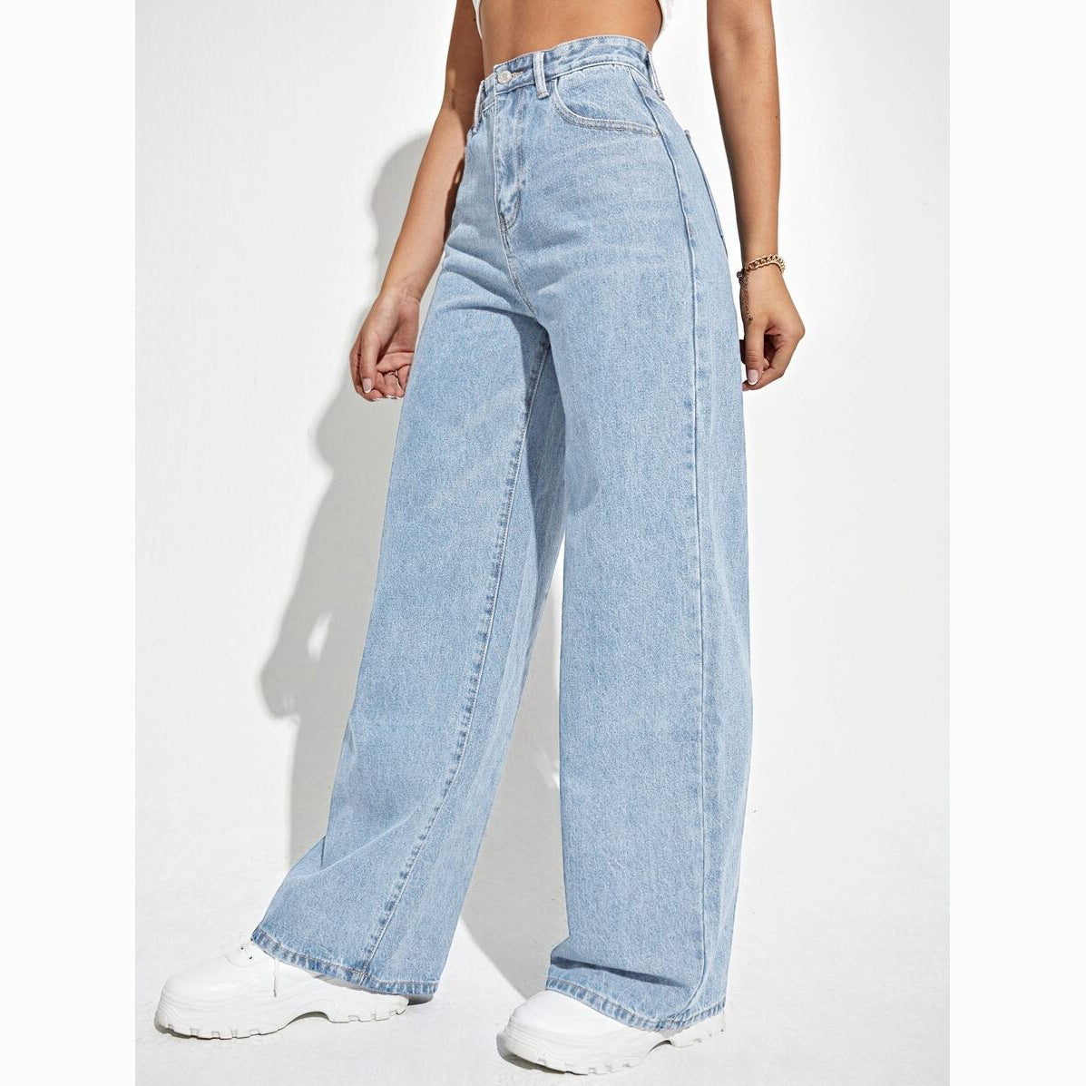 High Waist Straight Leg Jeans That Make Every Outfit Look Intentional 👖✨ (Clean Girl Era)