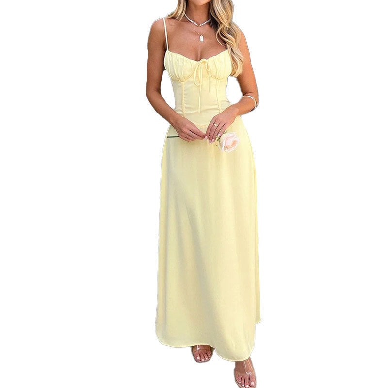 This Lace-Up Slip Dress Has Everyone Asking "Where Did You Get That?" 😍✨