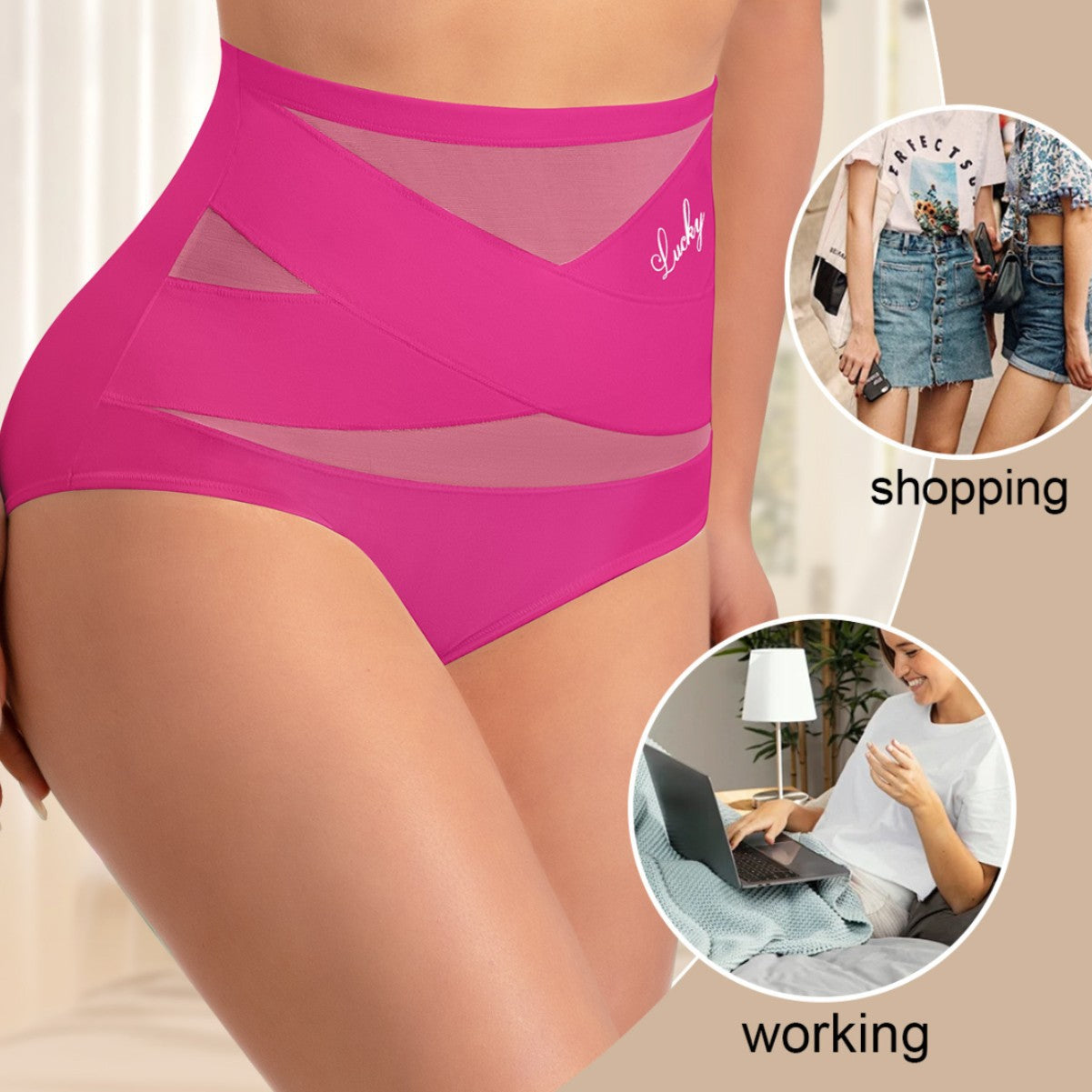 Instant Flat Tummy Under ANY Outfit — These High Waist Briefs Actually Work 🙌✨