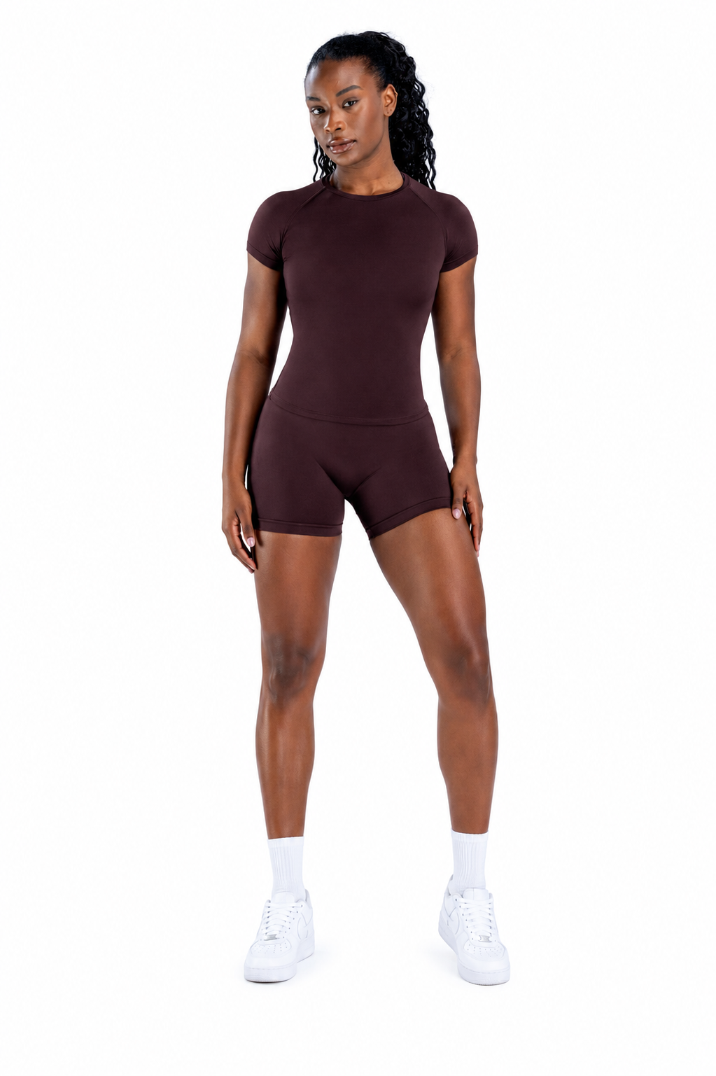 Womens Slim Fit Yoga Top