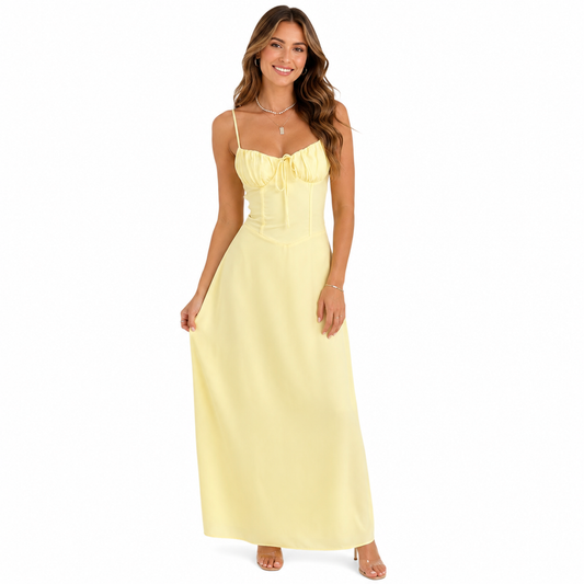This Lace-Up Slip Dress Has Everyone Asking "Where Did You Get That?" 😍✨